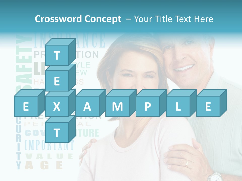 Adult Elder Two PowerPoint Template