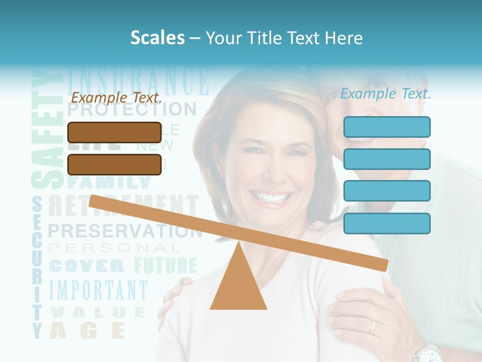 Adult Elder Two PowerPoint Template