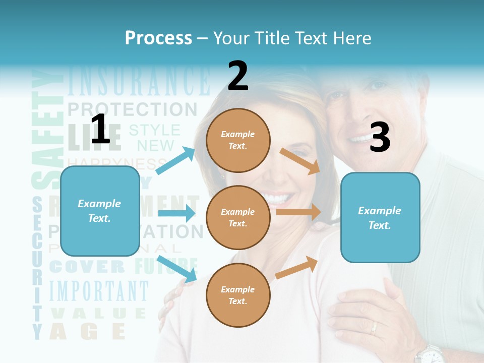 Adult Elder Two PowerPoint Template