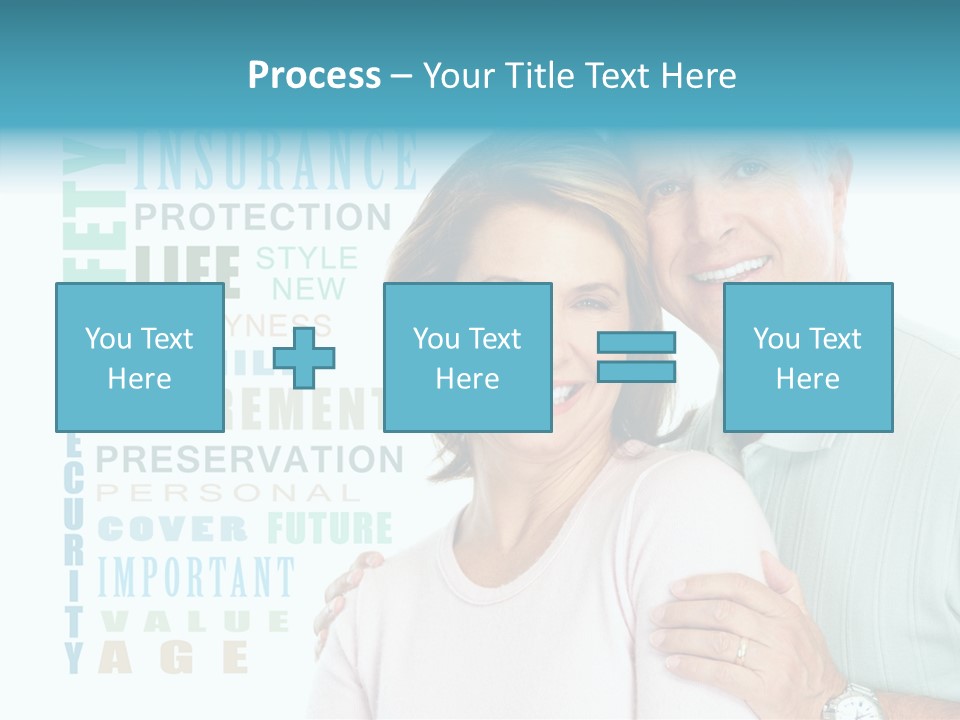 Adult Elder Two PowerPoint Template