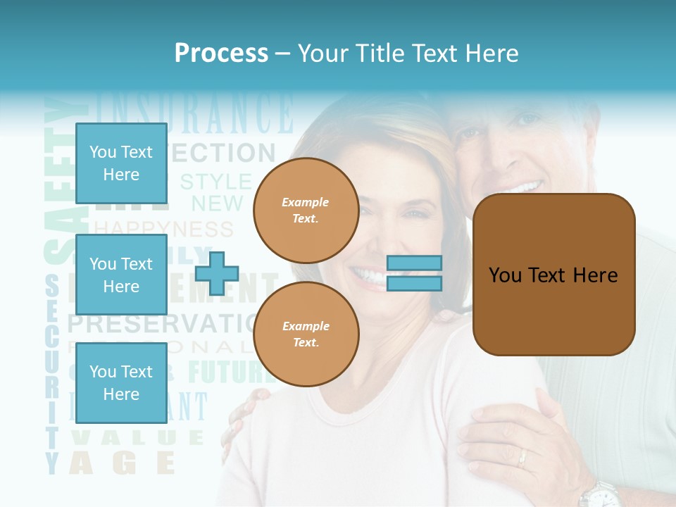 Adult Elder Two PowerPoint Template