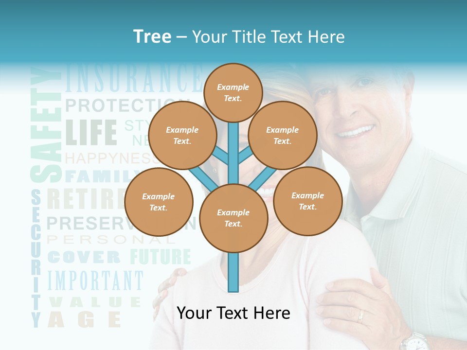 Adult Elder Two PowerPoint Template