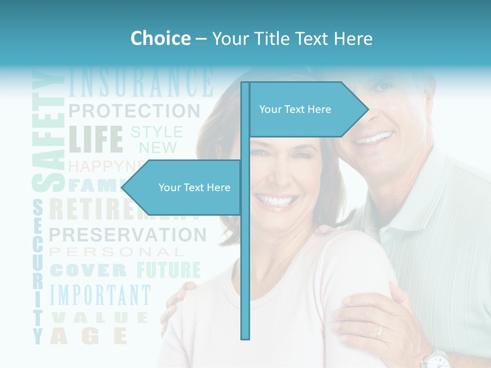 Adult Elder Two PowerPoint Template