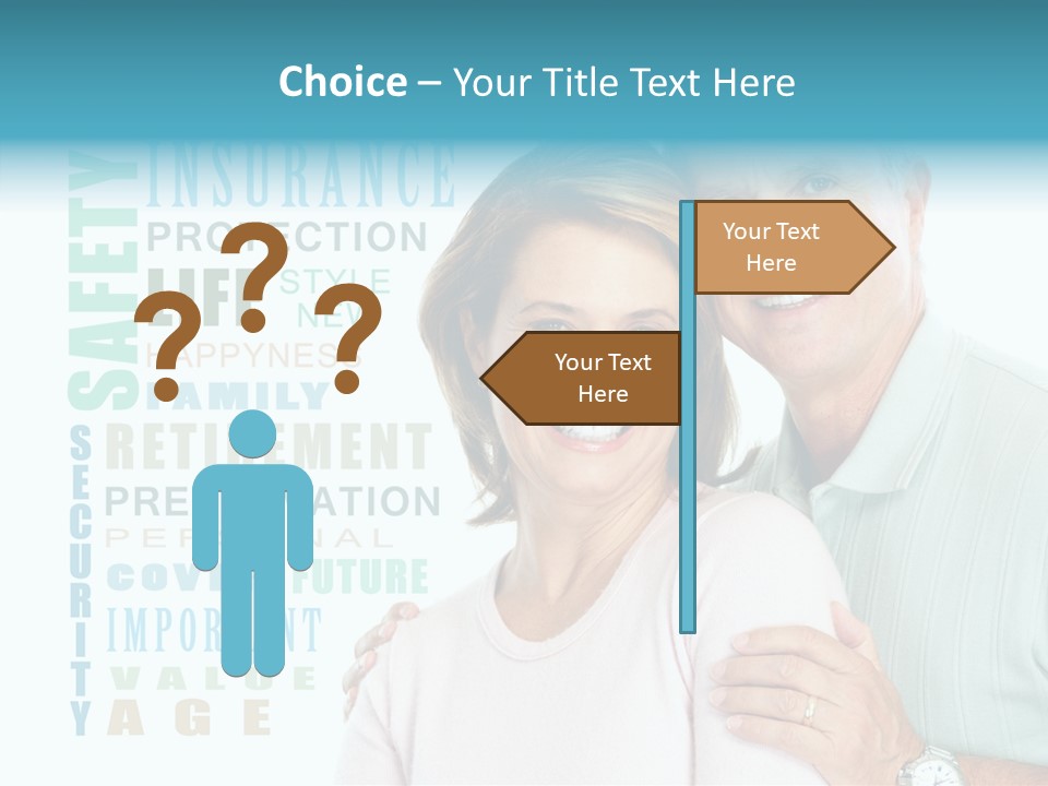 Adult Elder Two PowerPoint Template