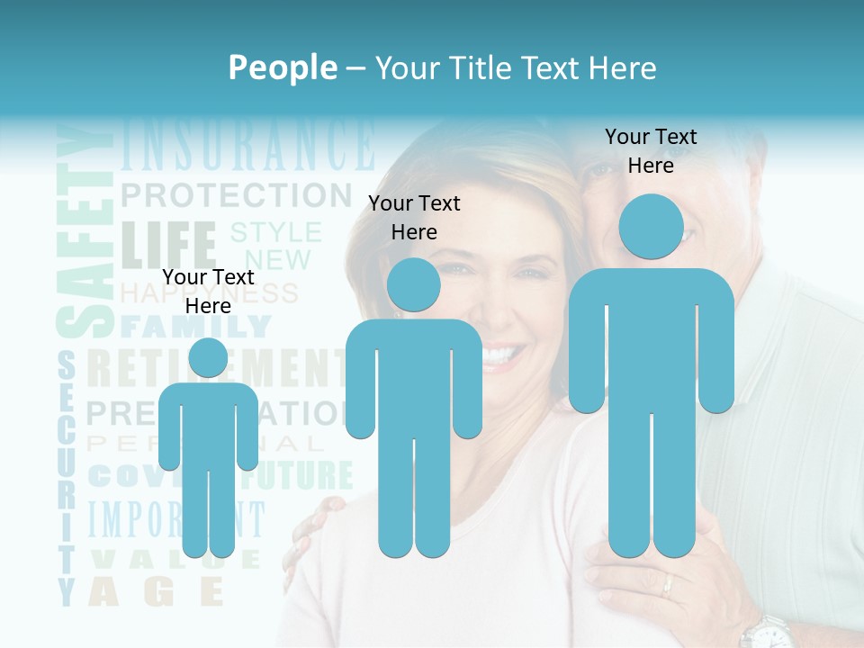 Adult Elder Two PowerPoint Template