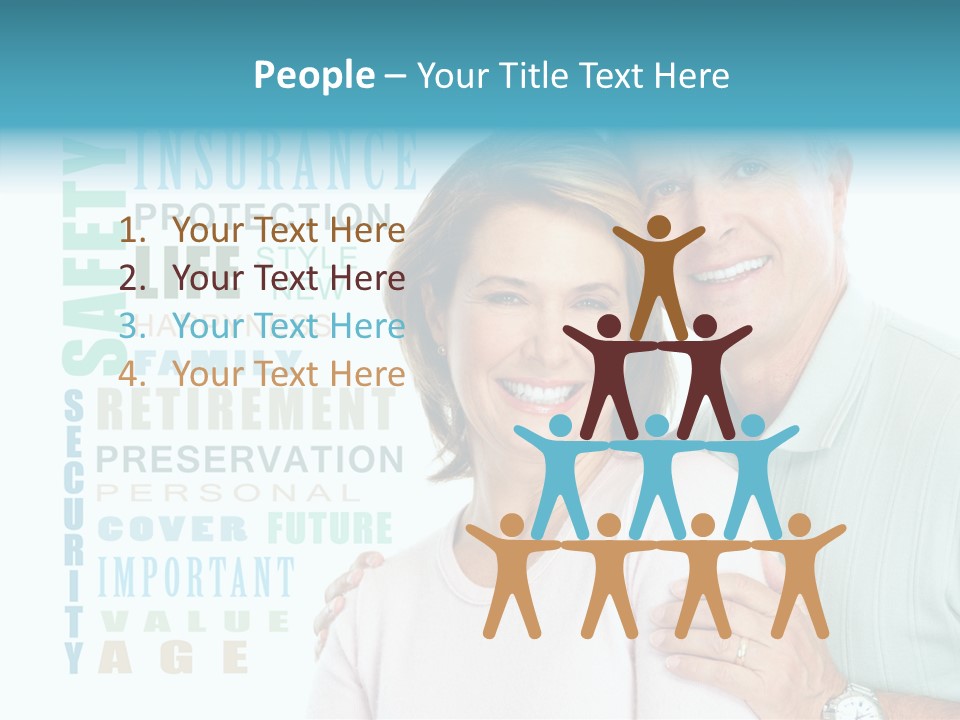 Adult Elder Two PowerPoint Template