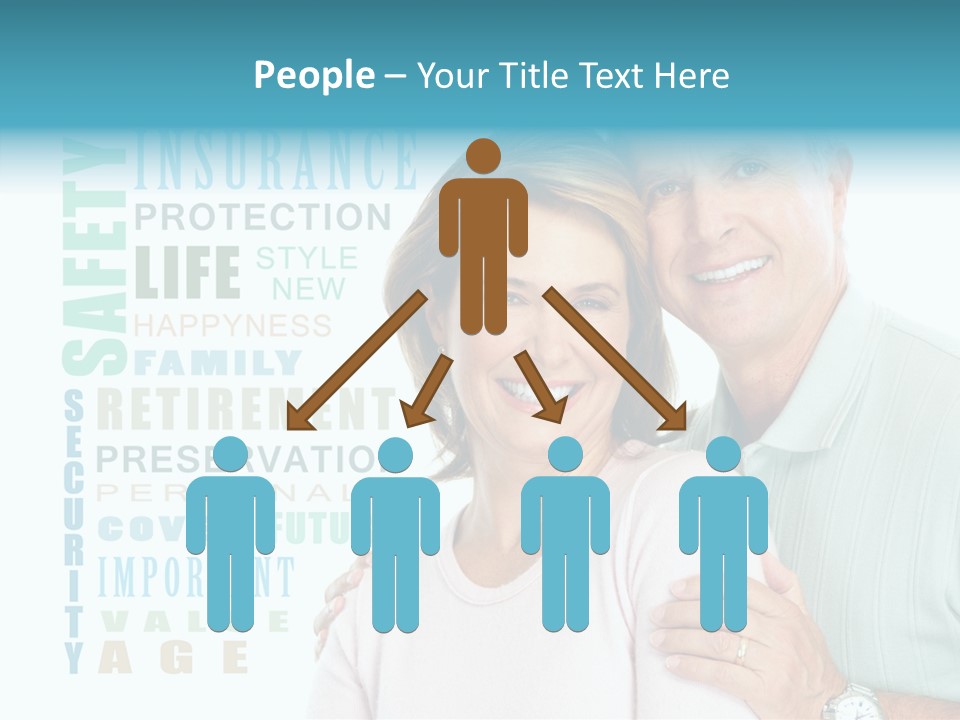 Adult Elder Two PowerPoint Template