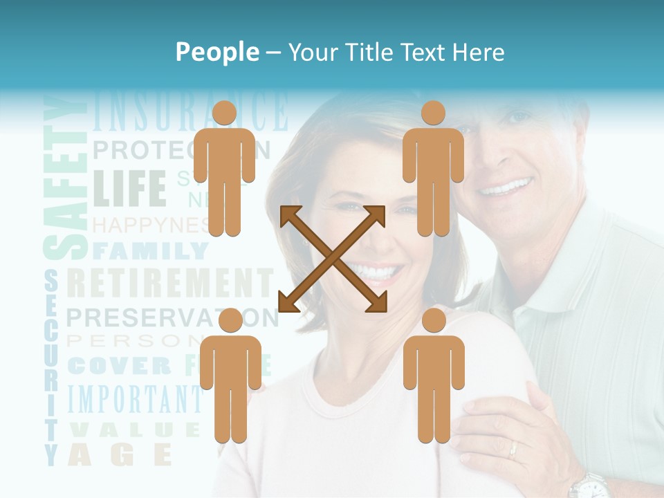 Adult Elder Two PowerPoint Template