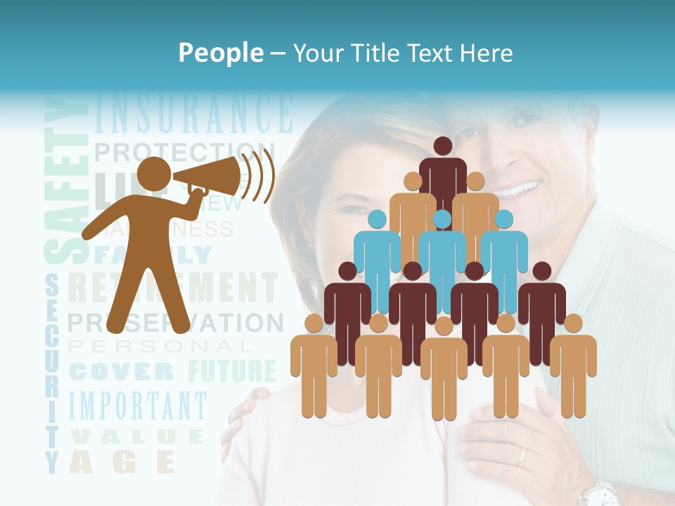 Adult Elder Two PowerPoint Template