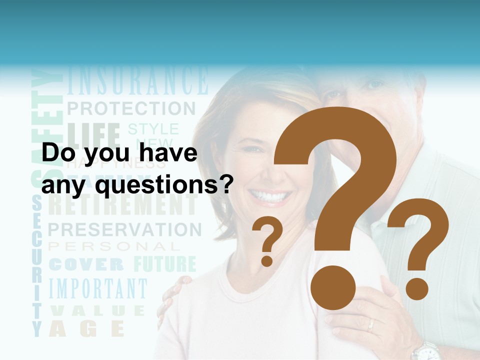 Adult Elder Two PowerPoint Template