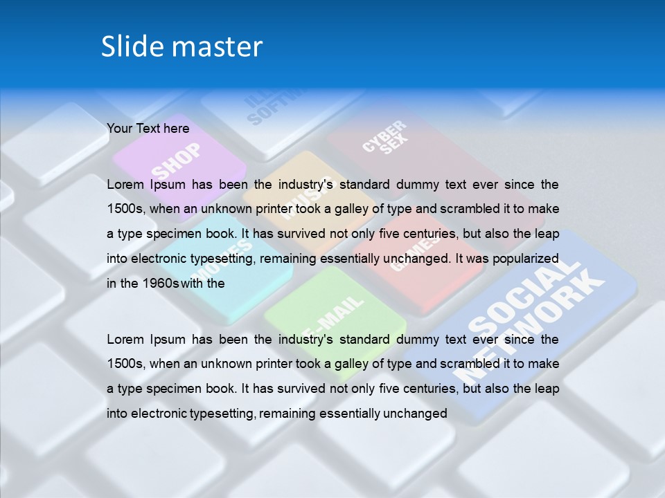 Aging Finger Close Up PowerPoint Template