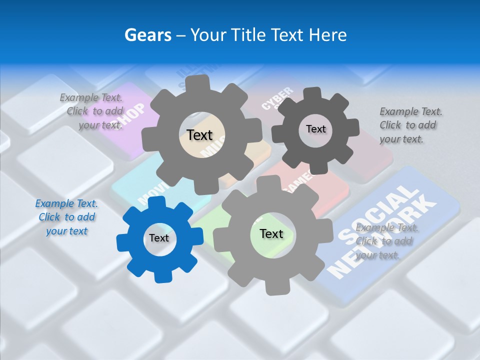 Aging Finger Close Up PowerPoint Template