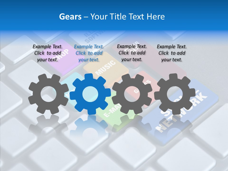 Aging Finger Close Up PowerPoint Template