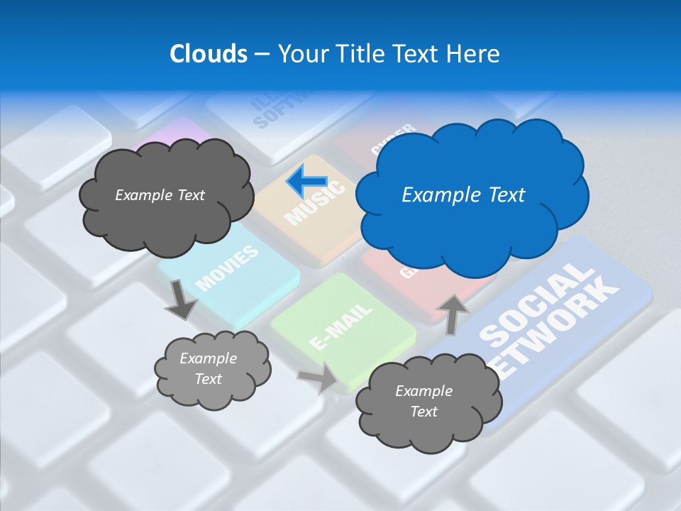 Aging Finger Close Up PowerPoint Template