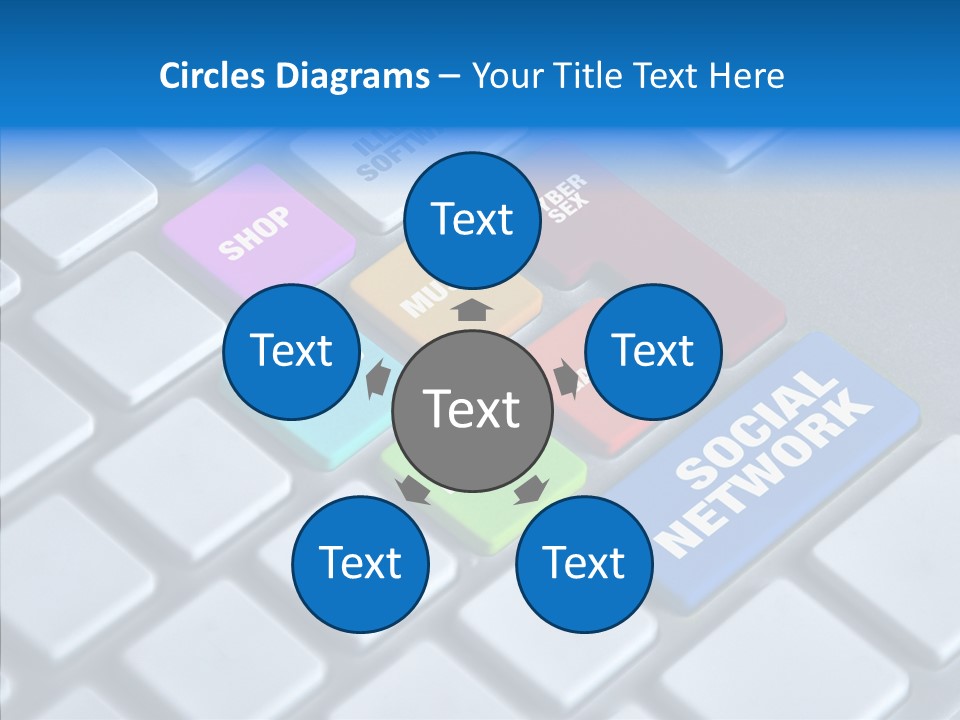 Aging Finger Close Up PowerPoint Template