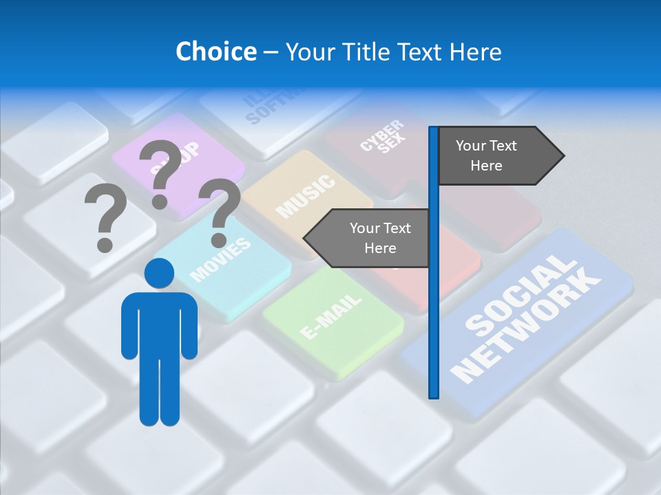 Aging Finger Close Up PowerPoint Template