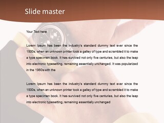 Finger Elder Help PowerPoint Template
