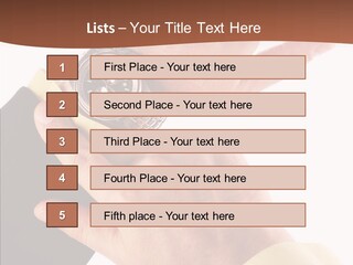 Finger Elder Help PowerPoint Template