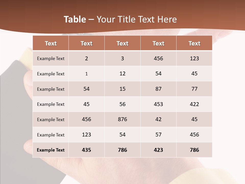 Finger Elder Help PowerPoint Template