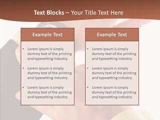 Finger Elder Help PowerPoint Template