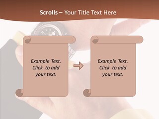 Finger Elder Help PowerPoint Template