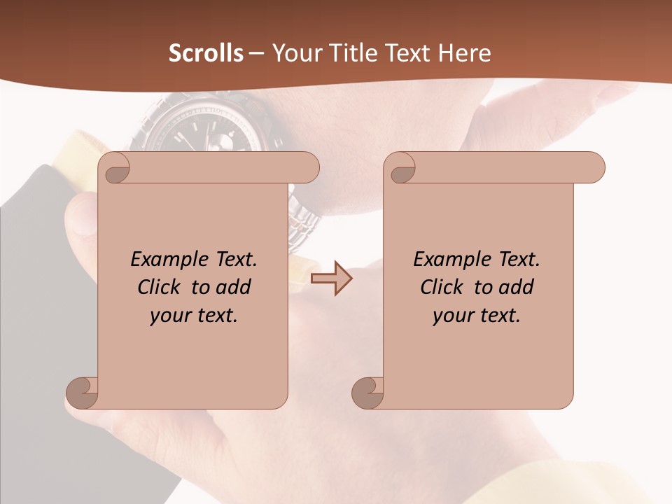 Finger Elder Help PowerPoint Template