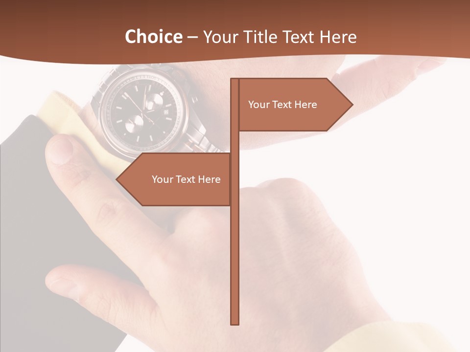 Finger Elder Help PowerPoint Template