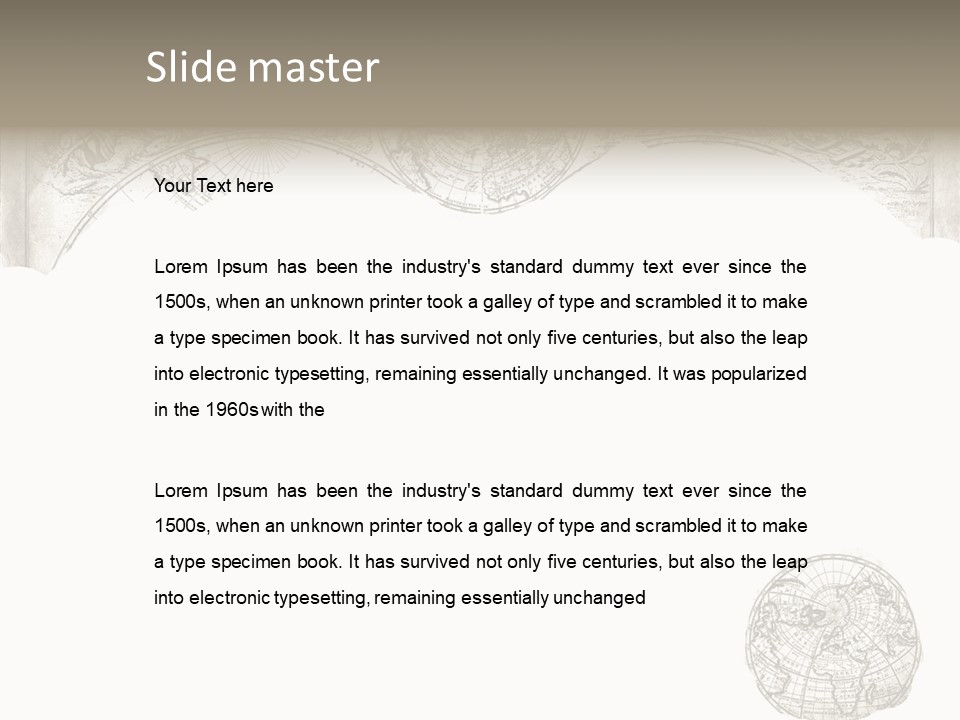 Togetherness Senior Close Up PowerPoint Template