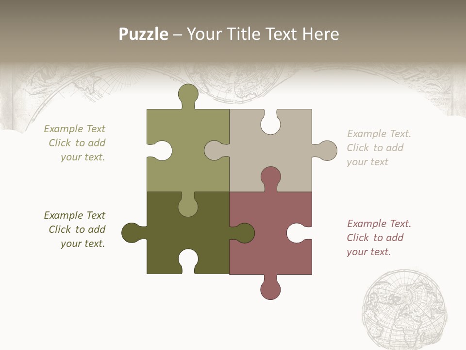 Togetherness Senior Close Up PowerPoint Template