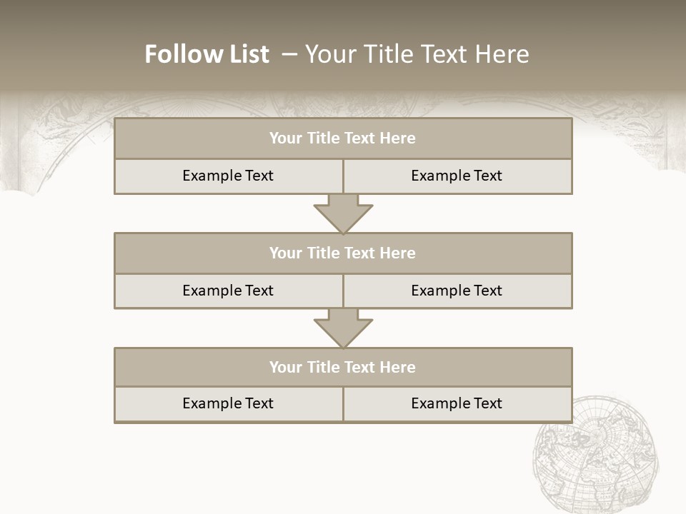 Togetherness Senior Close Up PowerPoint Template