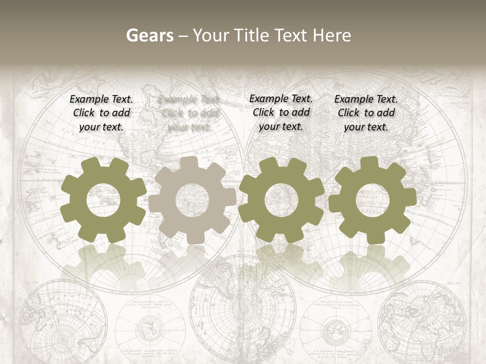 White Closeup Sharing PowerPoint Template