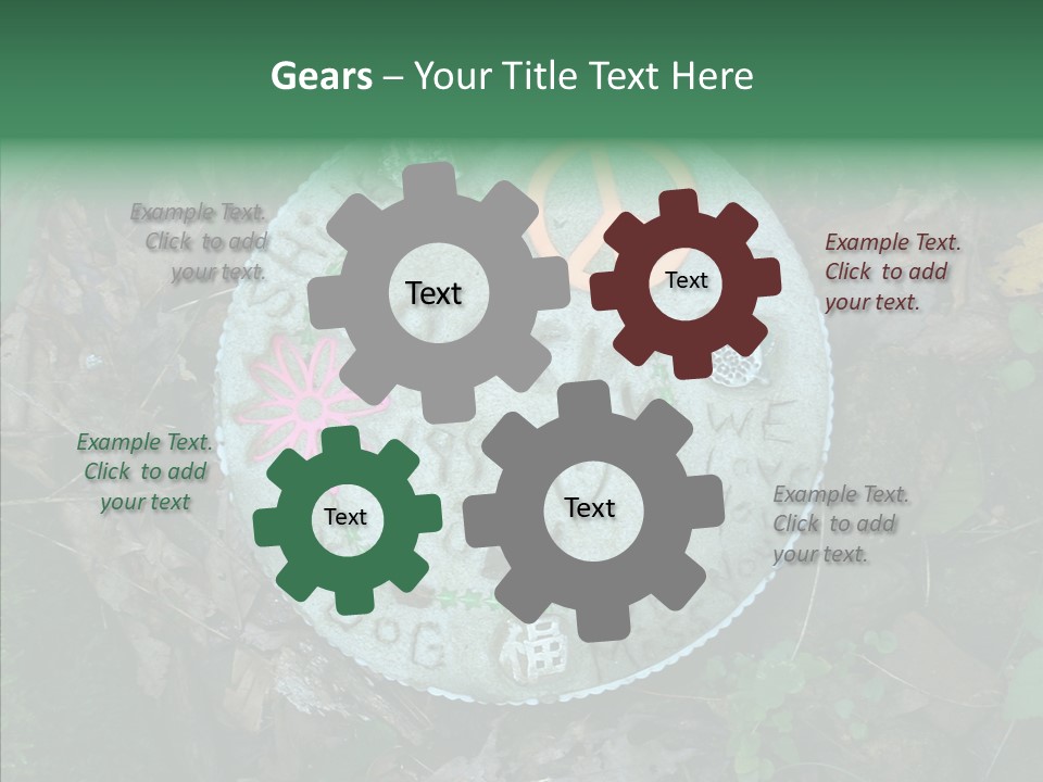 Adult Aging Hold PowerPoint Template