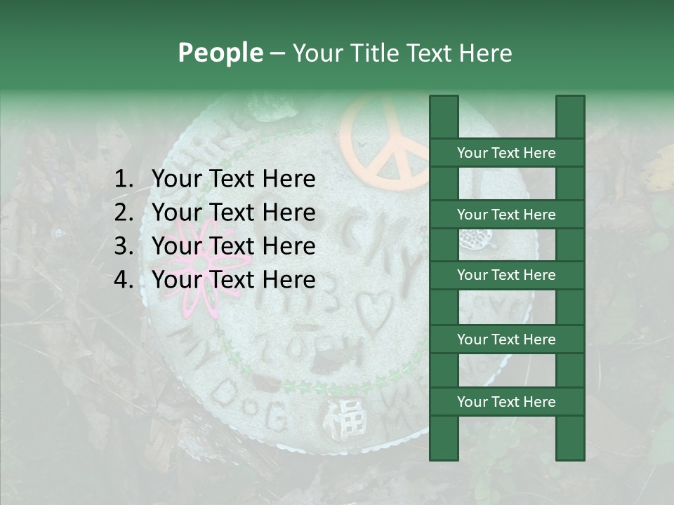 Adult Aging Hold PowerPoint Template