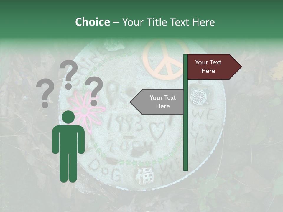 Adult Aging Hold PowerPoint Template