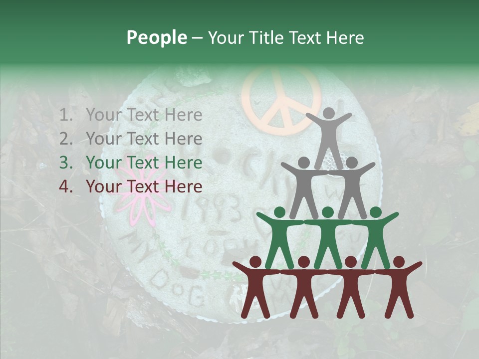 Adult Aging Hold PowerPoint Template