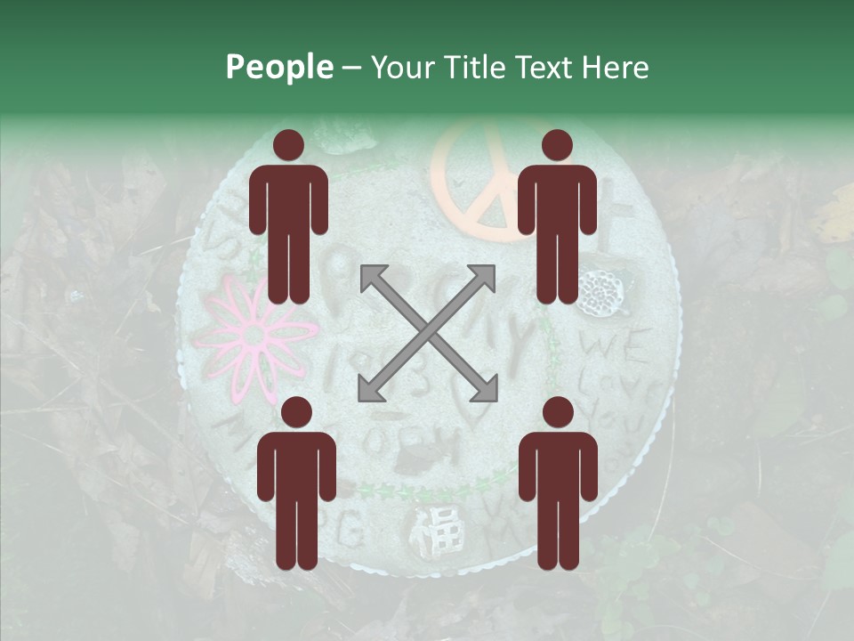 Adult Aging Hold PowerPoint Template