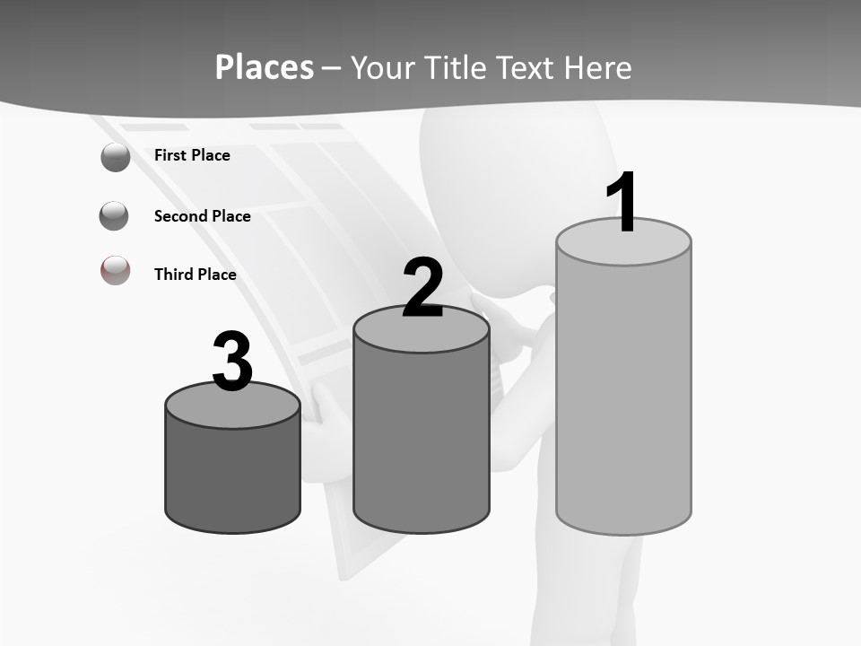 Helping Hand Background Close Up PowerPoint Template