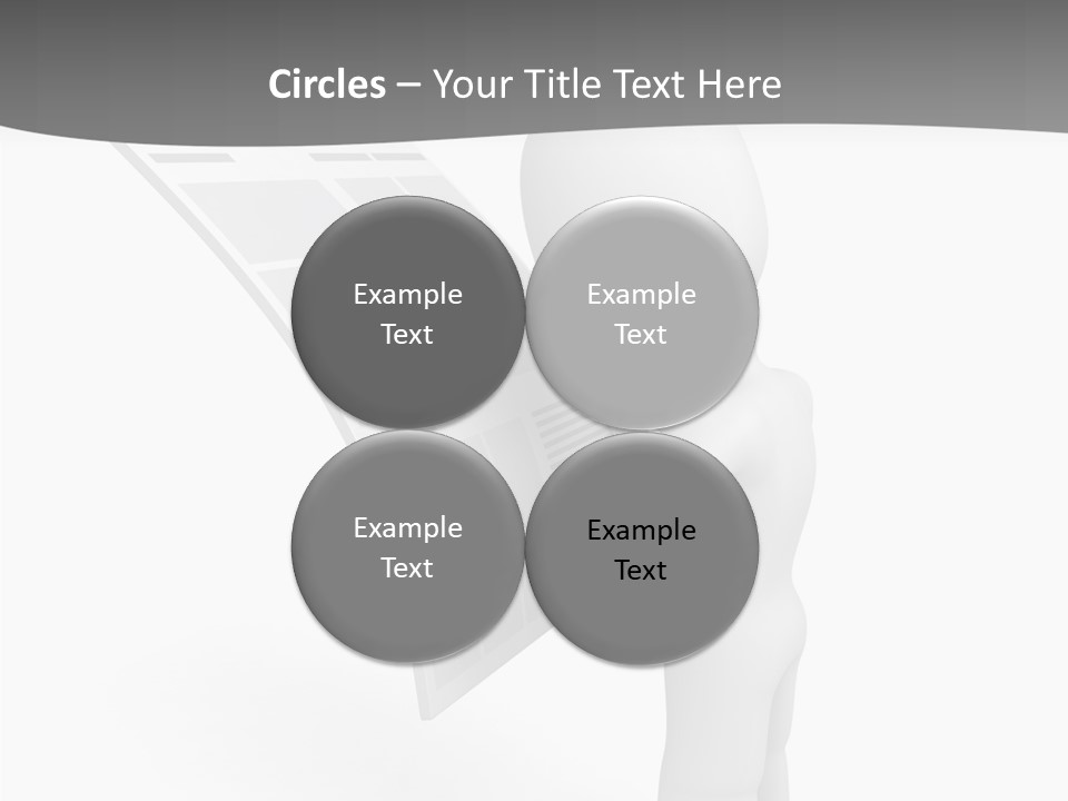 Helping Hand Background Close Up PowerPoint Template