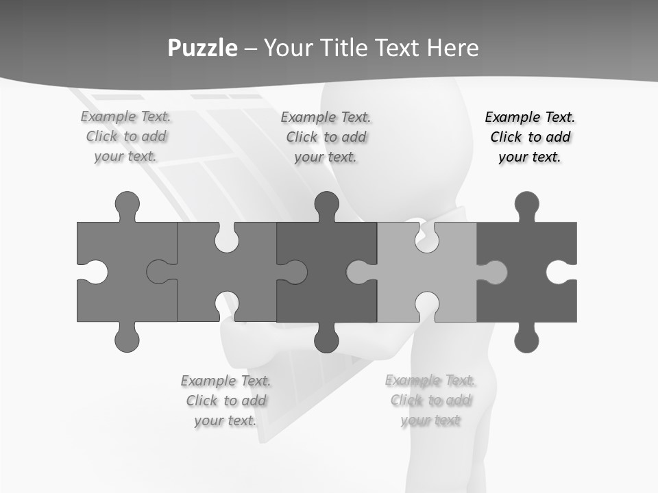 Helping Hand Background Close Up PowerPoint Template