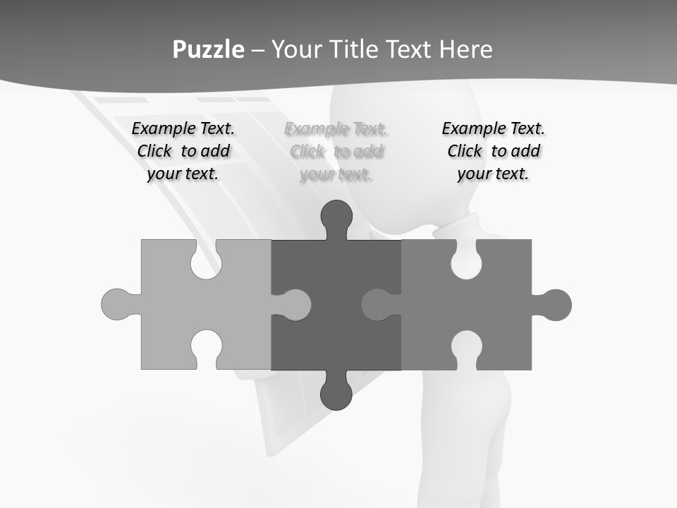 Helping Hand Background Close Up PowerPoint Template