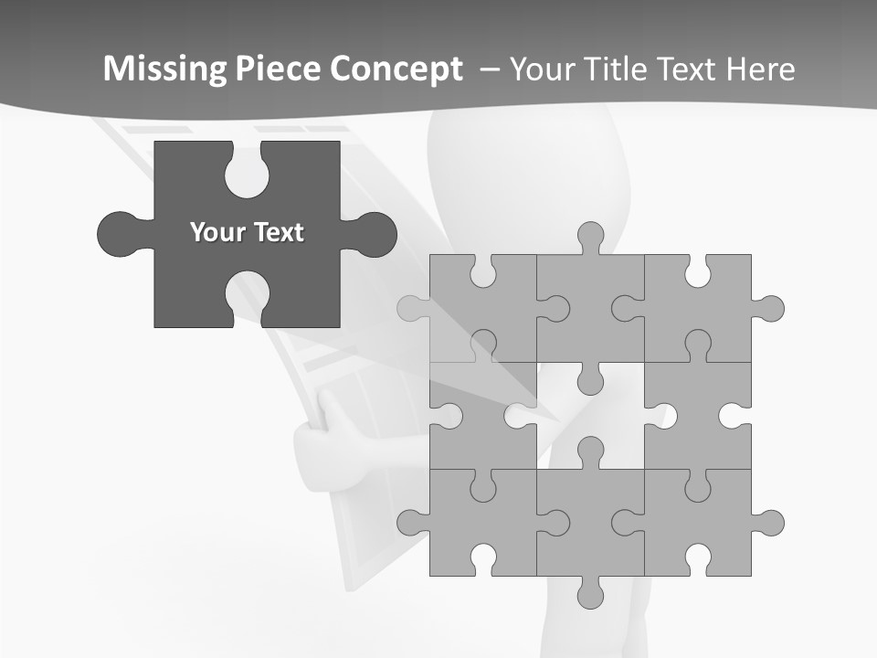 Helping Hand Background Close Up PowerPoint Template