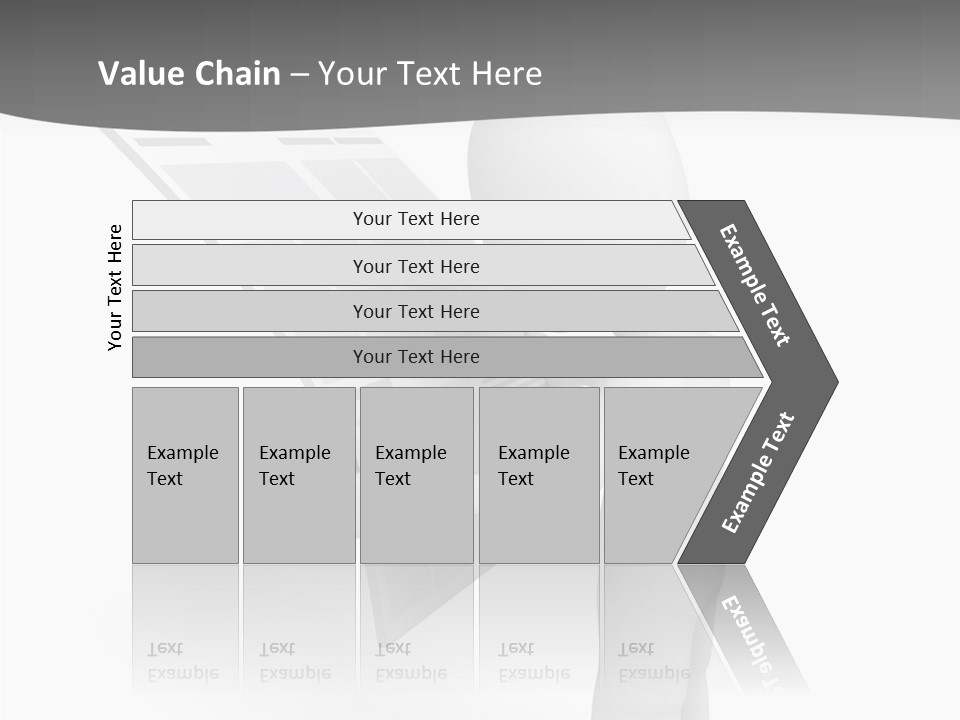 Helping Hand Background Close Up PowerPoint Template