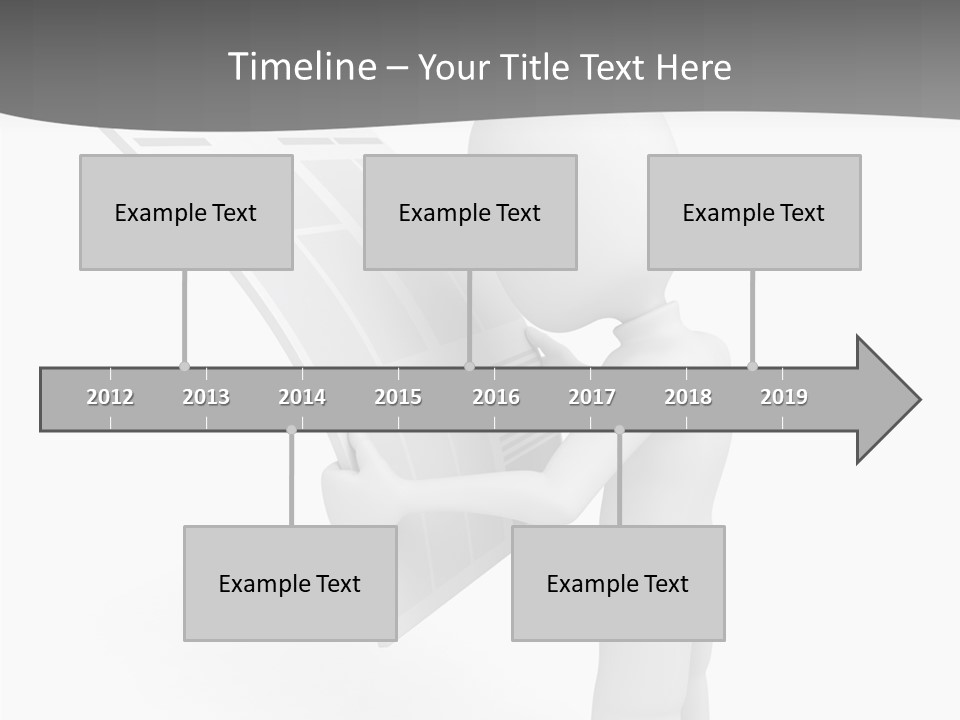 Helping Hand Background Close Up PowerPoint Template