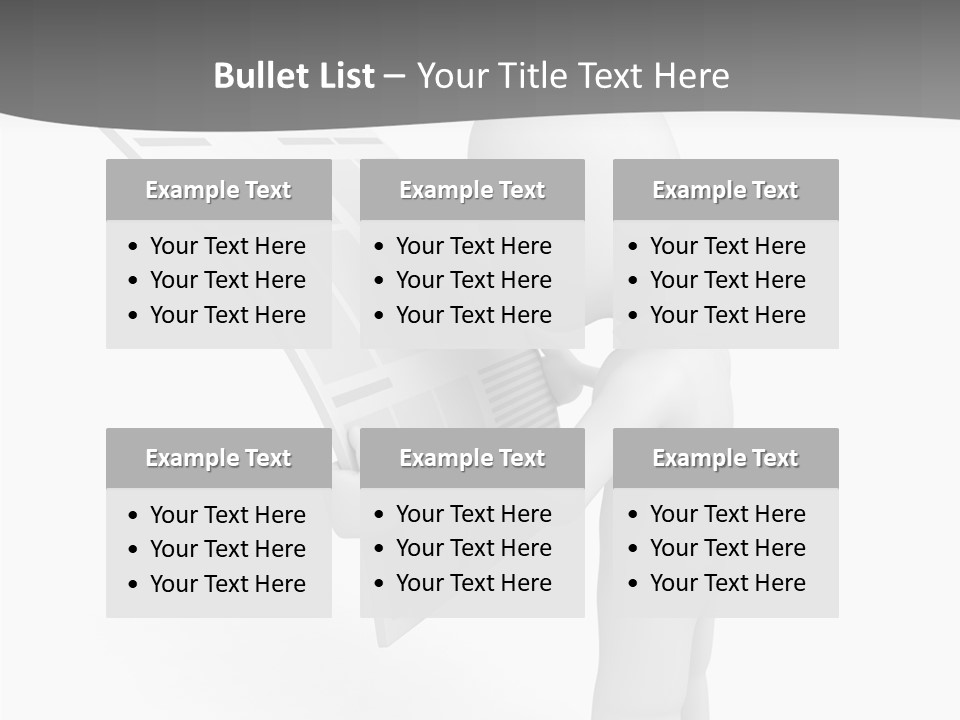 Helping Hand Background Close Up PowerPoint Template