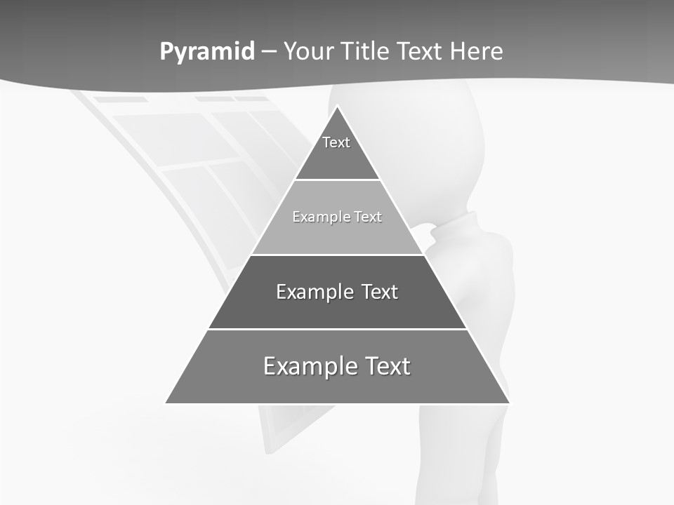 Helping Hand Background Close Up PowerPoint Template