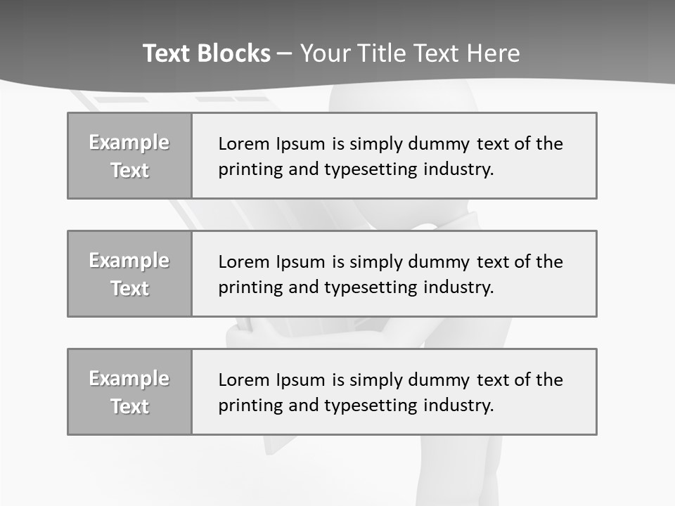 Helping Hand Background Close Up PowerPoint Template