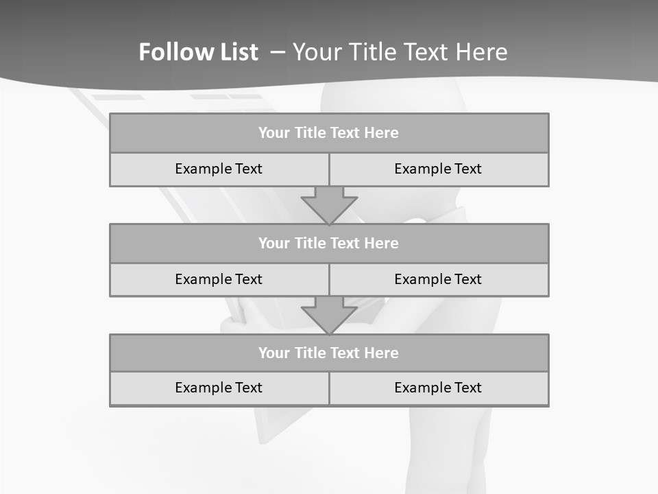 Helping Hand Background Close Up PowerPoint Template
