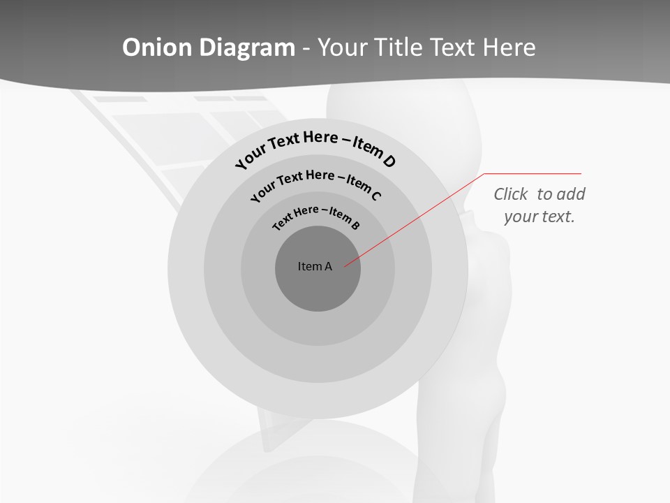 Helping Hand Background Close Up PowerPoint Template