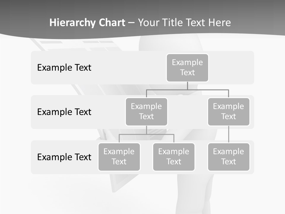 Helping Hand Background Close Up PowerPoint Template