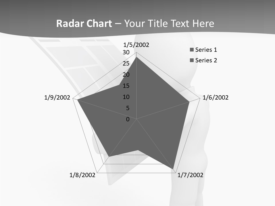 Helping Hand Background Close Up PowerPoint Template